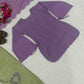 Lilac Chanderi Balloon Pant Suit