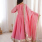 Lime Mirror Work Lehenga Set