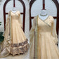 Lime Mirror Work Lehenga Set