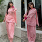 Lime Zari Sequin Farshi Suit