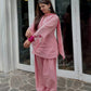 Lime Zari Sequin Farshi Suit