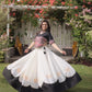 Lotus Gota Mirror Lehenga Set