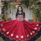 Lotus Gota Mirror Lehenga Set
