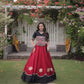 Lotus Gota Mirror Lehenga Set