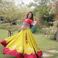 Lotus Gota Mirror Lehenga Set