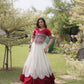 Lotus Gota Mirror Lehenga Set