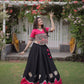 Lotus Gota Mirror Lehenga Set