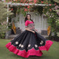 Lotus Gota Mirror Lehenga Set
