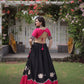 Lotus Gota Mirror Lehenga Set