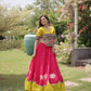 Lotus Gota Mirror Lehenga Set
