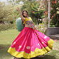 Lotus Gota Mirror Lehenga Set