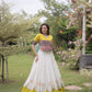 Lotus Gota Mirror Lehenga Set