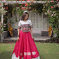 Lotus Gota Mirror Lehenga Set