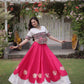 Lotus Gota Mirror Lehenga Set
