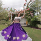 Lotus Gota Mirror Lehenga Set
