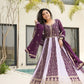 Luxury Faux Blooming Kali-Pattern Gown with Dupatta – Zari & Sequins Embroidery