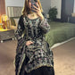 Luxury Faux Georgette Embroidered Palazzo Suit for Wedding and Festive Wear