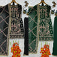 Luxury Faux Georgette Embroidered Palazzo Suit for Wedding and Festive Wear