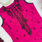 Magenta Noir Bloom Suit