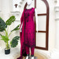 Magenta Noir Bloom Suit