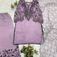 Mal Cotton Embroidery Suit Set, 4 Colours