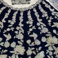 Malai Satin Embroidered Bridal Lehenga Set