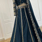 Malai Silk Embroidered Lehenga Set