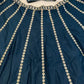 Malai Silk Embroidered Lehenga Set
