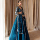 Malai Silk Embroidered Lehenga Set