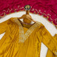 Marigold Contrast Dupatta Anarkali