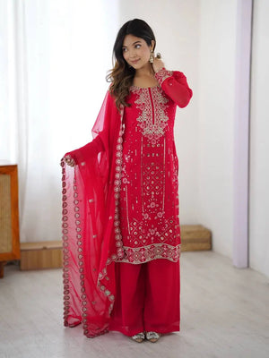 Marigold Mirror Palazzo Suit