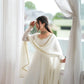 Maroon Mirror-Work Anarkali Gown