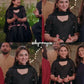Midnight Bloom Embroidered Kurta Set for Festive and Evening Wear