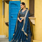 Midnight Bloom Vichitra Silk Sequin Embroidered Lehenga Set