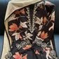Midnight Floral Muslin Kurta Palazzo Set for Casual and Festive Wear