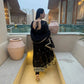 Midnight Royale Embroidered Anarkali Suit Set for Festive and Wedding Wear
