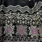 Midnight Scallop Border Anarkali