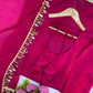 Mirror Lace Fendy Silk Palazzo Suit Set for Festive and Wedding Wear