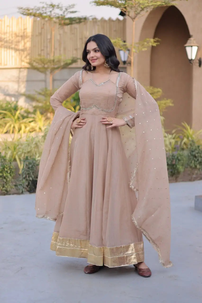 Mirror Lace Kali Gown