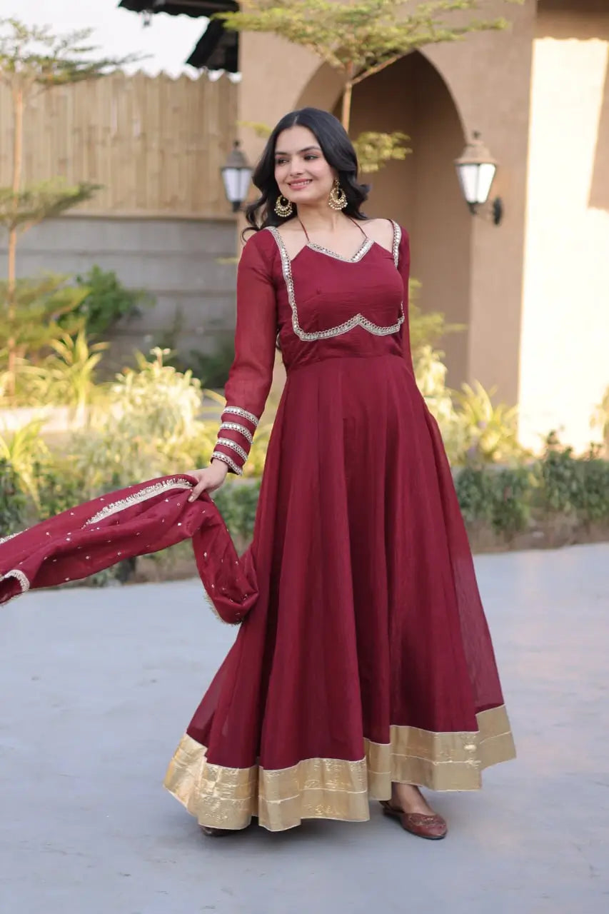 Mirror Lace Kali Gown