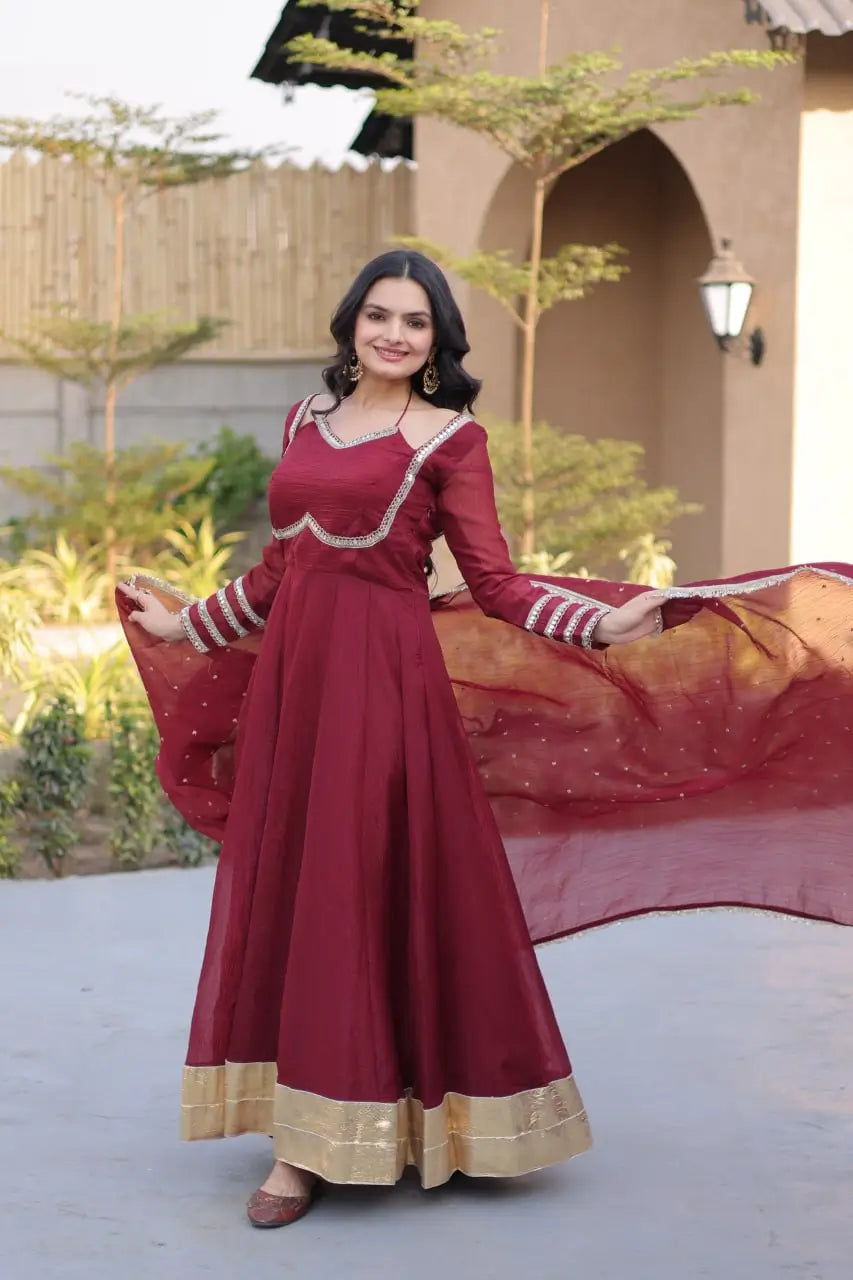 Mirror Lace Kali Gown