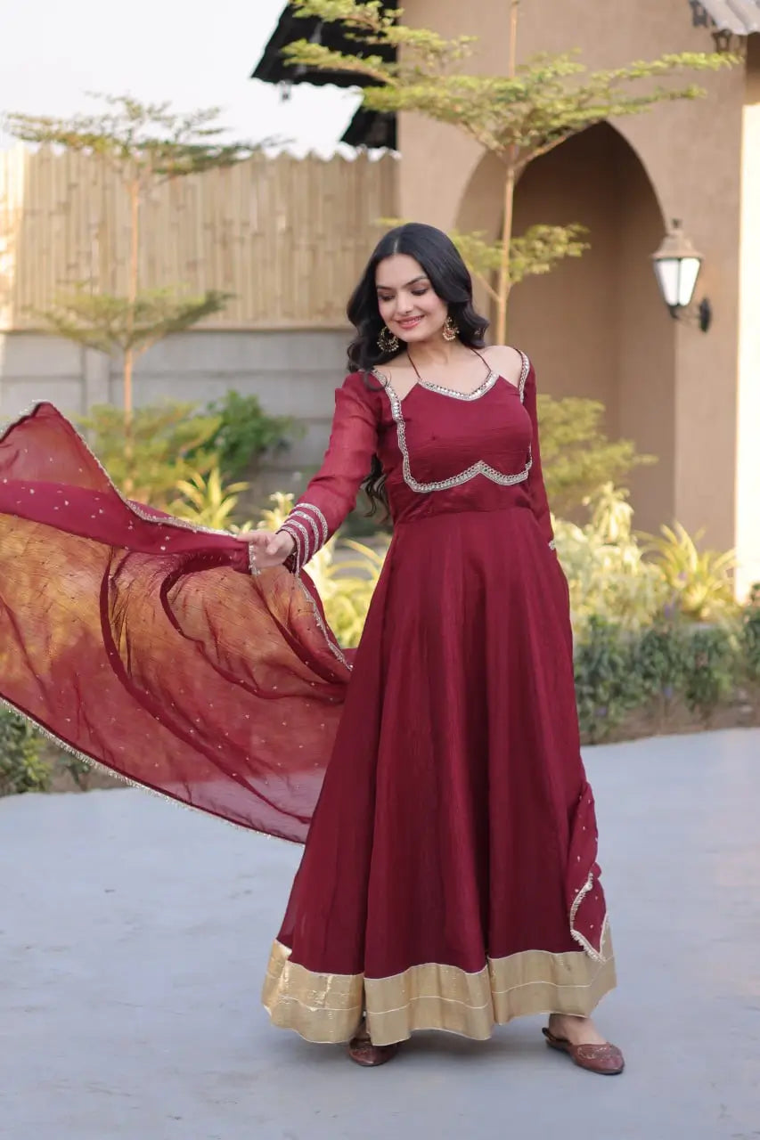 Mirror Lace Kali Gown
