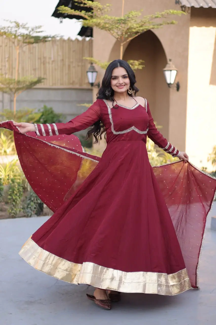 Mirror Lace Kali Gown