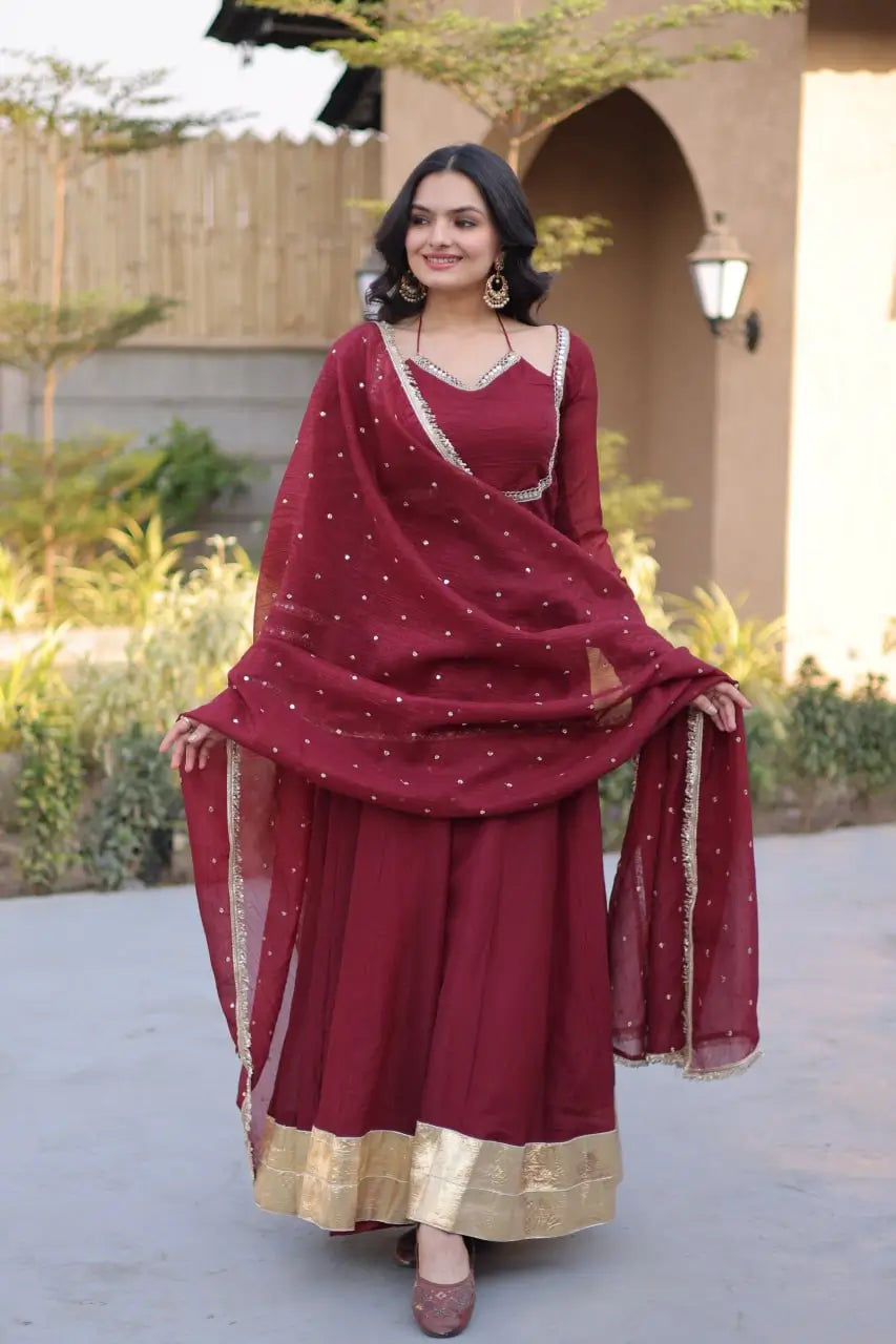 Mirror Lace Kali Gown