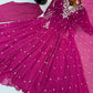Mirror Sequin Embroidered Anarkali