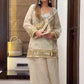 Mirror Work Fendy Silk Sharara Set with Dupatta
