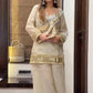 Mirror Work Fendy Silk Sharara Set with Dupatta