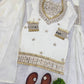 Mirror Work Fendy Silk Sharara Set with Dupatta