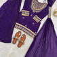 Mirror Work Fendy Silk Sharara Set with Dupatta