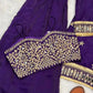 Mirror Work Fendy Silk Sharara Set with Dupatta